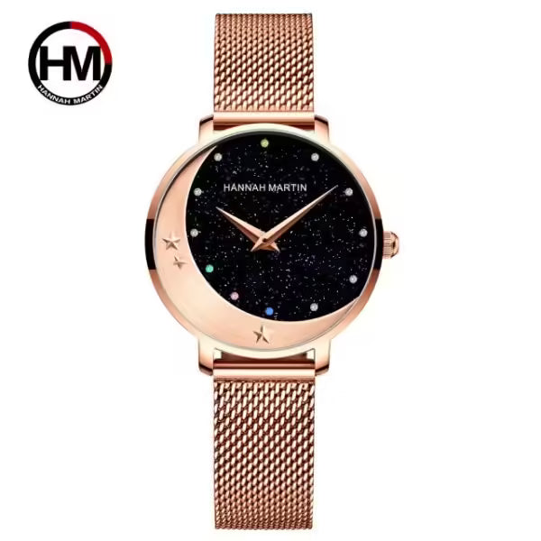 HANNAH MARTIN Montre Femme en Acier Inoxydable HM-13342