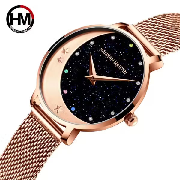HANNAH MARTIN Montre Femme en Acier Inoxydable HM-13342