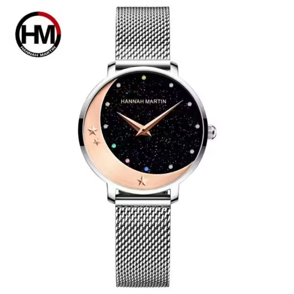 HANNAH MARTIN Montre Femme en Acier Inoxydable HM-13342