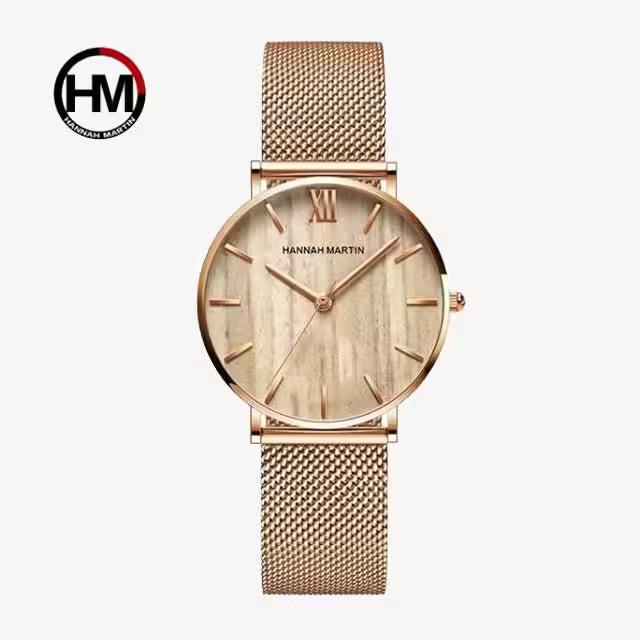 HANNAH MARTIN Mesh Stainless Steel Women Watch Model (HM-MS36)