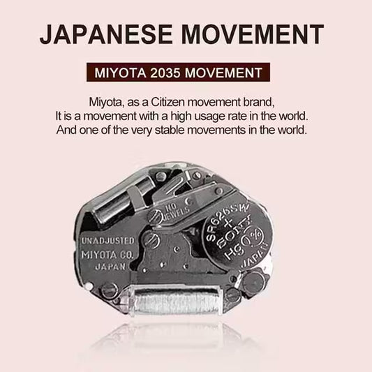 ساعة هانا مارتن النسائية المصنوعة من الفولاذ المقاوم للصدأ موديل (MS36)