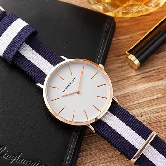 HANNAH MARTIN Nylon Men Watch Model (CH02CB01)