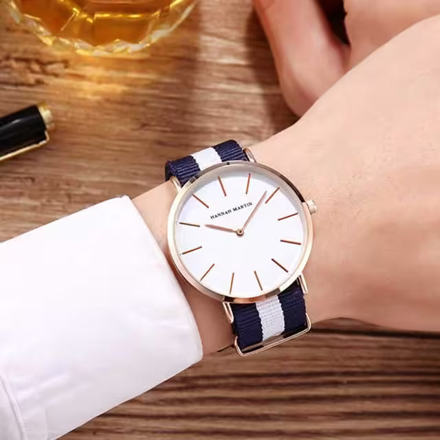 HANNAH MARTIN Nylon Men Watch Model (CH02CB01)