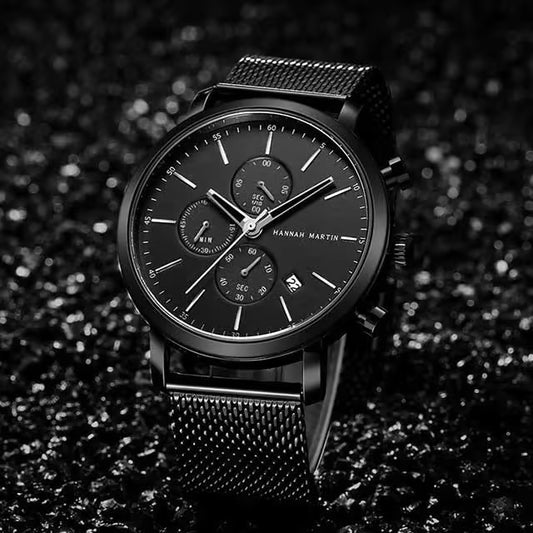 HANNAH MARTIN Stainless Steel Chronograph Men Watch Model (HM-109)