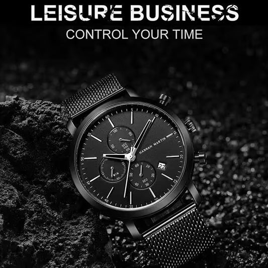 HANNAH MARTIN Stainless Steel Chronograph Men Watch Model (HM-109)