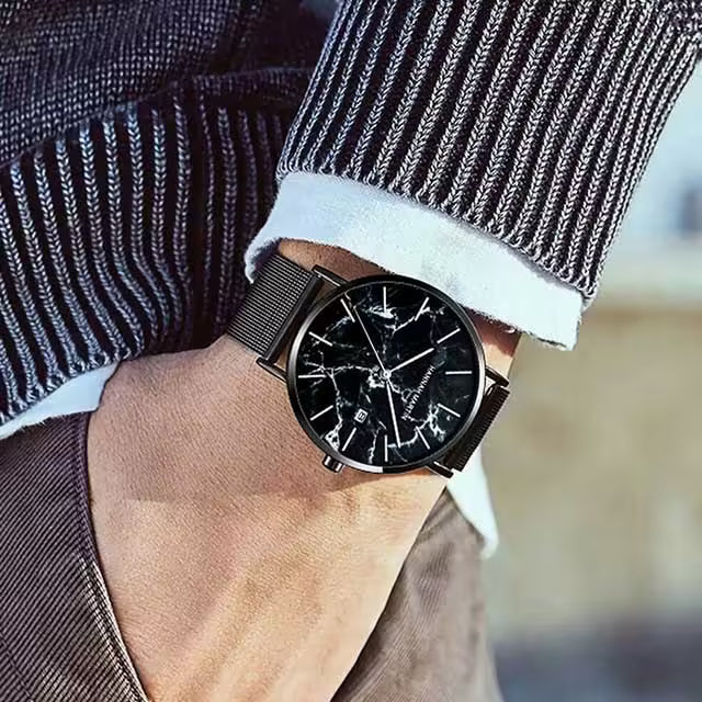 HANNAH MARTIN Stainless Steel Watch Model (HM-1512M)