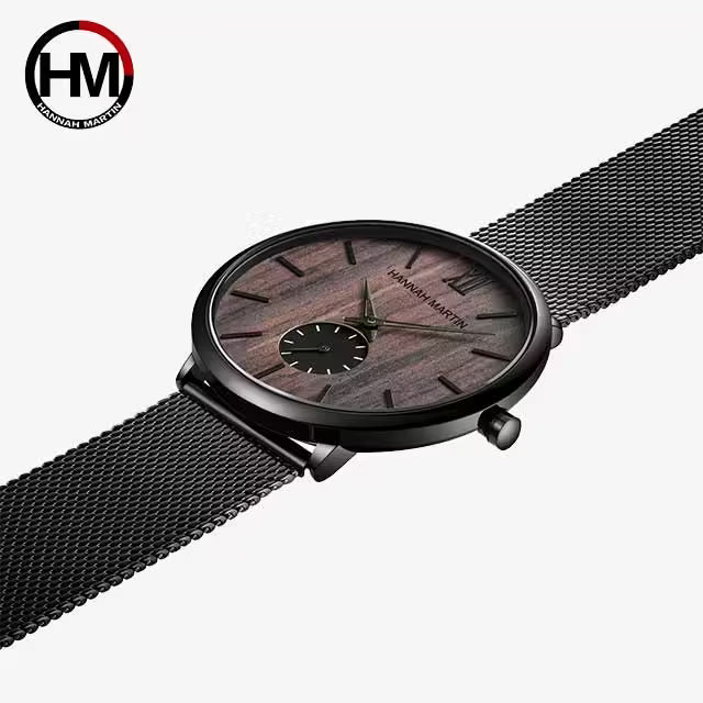 ساعة هانا مارتن المصنوعة من الفولاذ المقاوم للصدأ موديل (HM-2140)