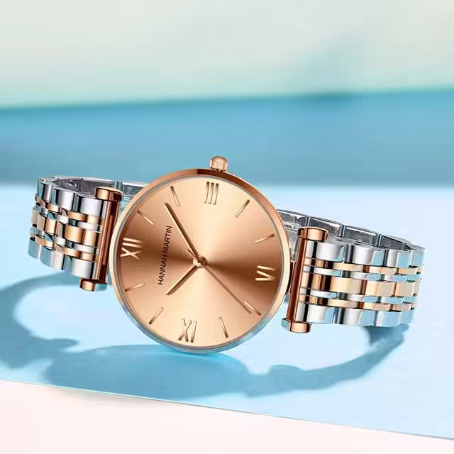 Montre Femme Acier Inoxydable HANNAH MARTIN Modèle 1522