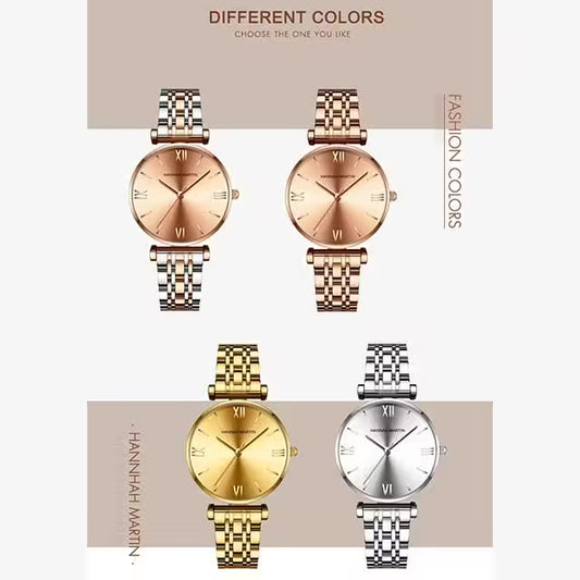 HANNAH MARTIN Stainless Steel Women Watch Model (1522)