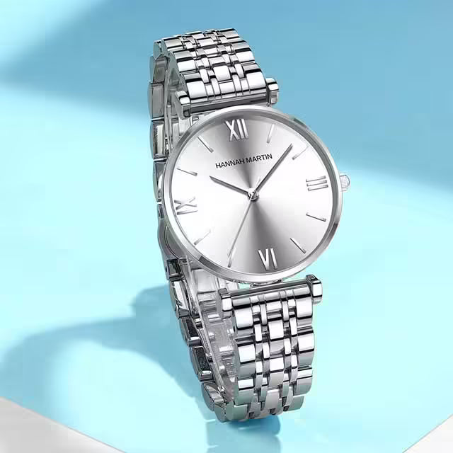 Montre Femme Acier Inoxydable HANNAH MARTIN Modèle 1522