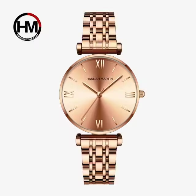 Montre Femme Acier Inoxydable HANNAH MARTIN Modèle 1522