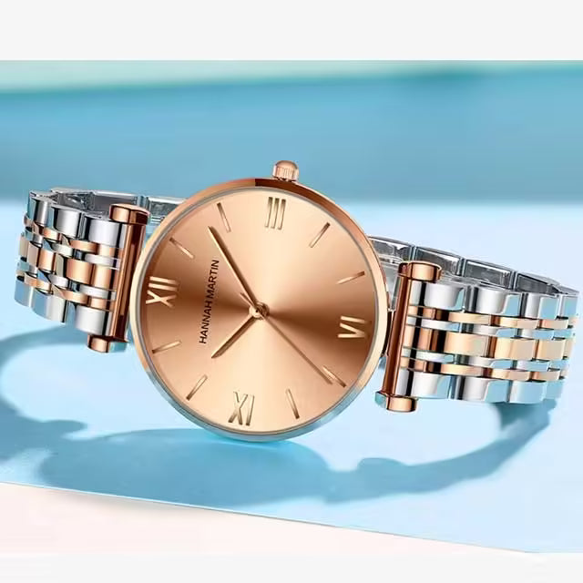 Montre Femme Acier Inoxydable HANNAH MARTIN Modèle 1522