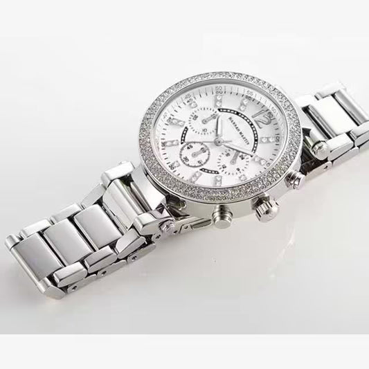 ساعة هانا مارتن النسائية المصنوعة من الفولاذ المقاوم للصدأ موديل (HM-1196)