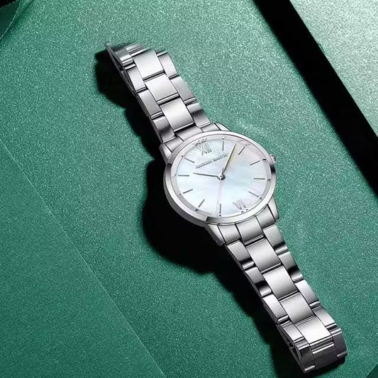 ساعة هانا مارتن النسائية المصنوعة من الفولاذ المقاوم للصدأ موديل (HM-1221S)