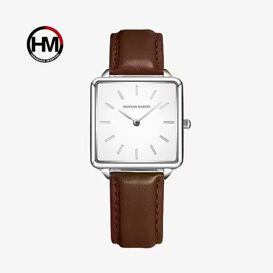 HANNAH MARTIN Leather Women Watch Model (HM-108L)