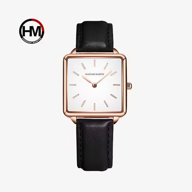 ساعة هانا مارتن الجلدية النسائية موديل (HM-108L)
