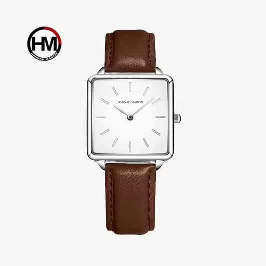HANNAH MARTIN Leather Women Watch Model (HM-108L)