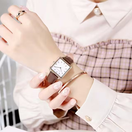 HANNAH MARTIN Leather Women Watch Model (HM-108L)