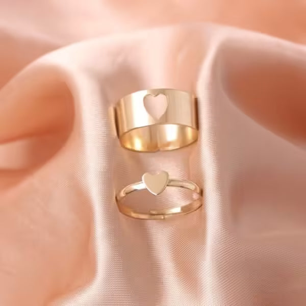 Heart Adjustable Women Ring (EGR003)
