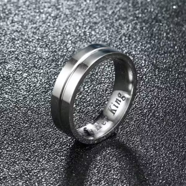 Bague de couple Son Roi Sa Reine (EGR014)