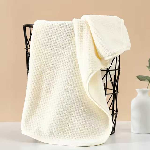 High Density Coral Fleece Hair Drying Towel – Soft Microfiber Hand, Face & Hair Towel, Strong Absorbent & Quick Drying