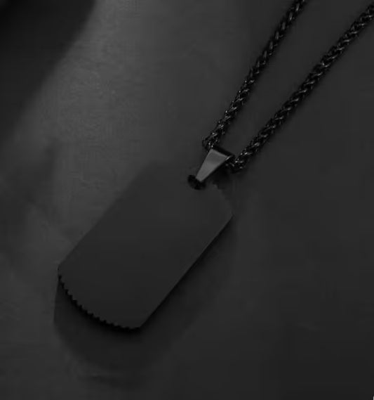 Collier pour homme Royal Tag en acier inoxydable de haute qualité (EGN023)