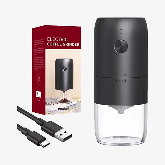 High-Quality Small Conical Burr Automatic Espresso Grinder - Lithium USB Electric Coffee Grinder for Precision Grinding