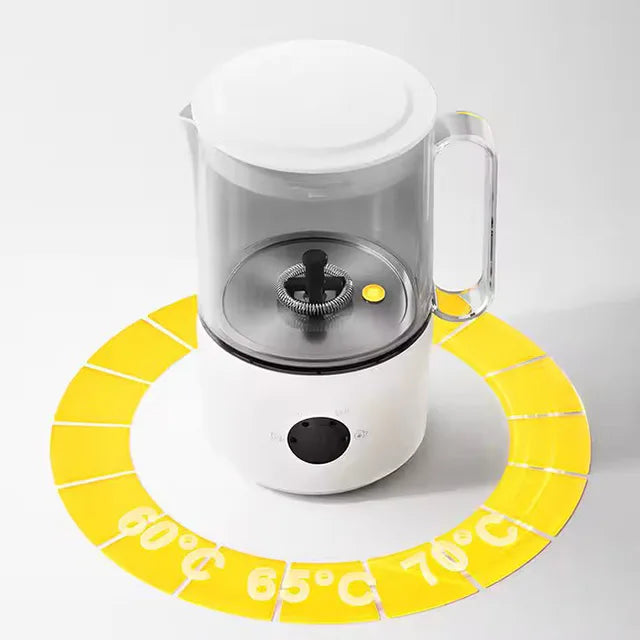 4-in-1 Multifunctional Hot Coffee Foam Maker & Milk Frother Steamer for Hot Chocolate & Cold Frothing