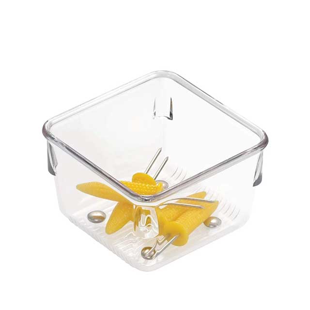 iDesign Linus Plastic Drawer Organizer – Versatile Storage Container for Vanity, Bathroom &amp; Kitchen Drawers