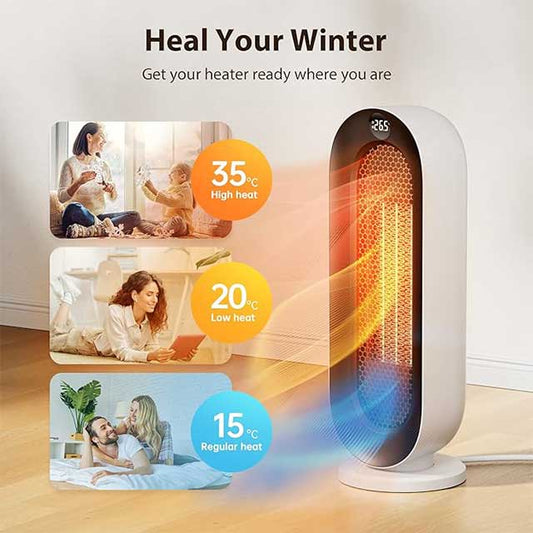 iLake 2000W Ceramic Fan Heater