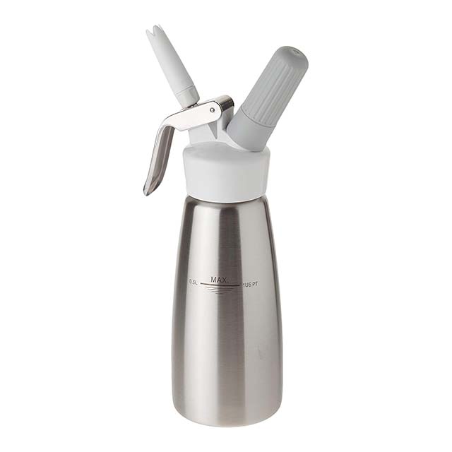 iSi 153025 Desert Whip Plus - 0.5L Stainless Steel Bottle (1530)