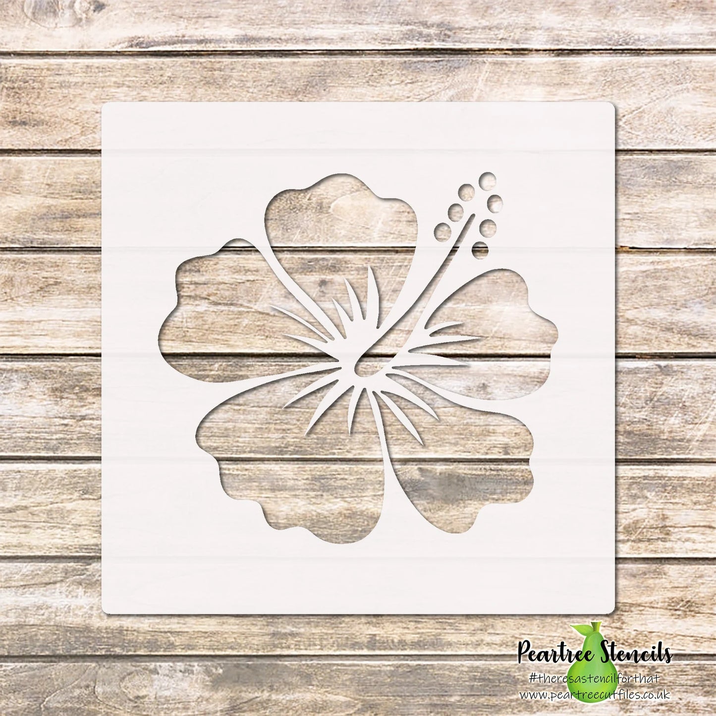 36-Piece Flower Blossom Pop-Out Stencil Set 12.5×12.5cm | Reusable Floral Painting Templates for DIY Crafts, Walls, Furniture & Fabric