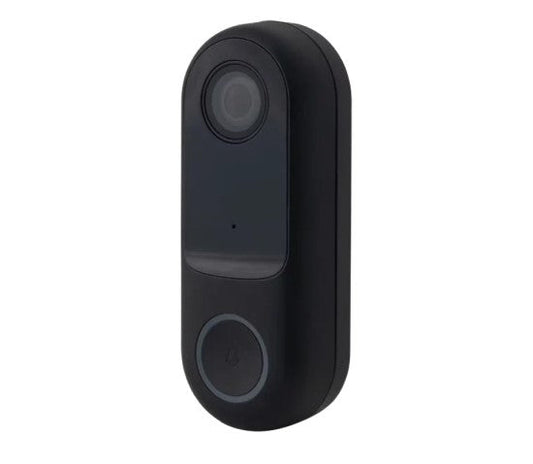 LSC Smart Connect Outdoor Video Doorbell Camera and LSC Smart Chime | WiFi Smart Doorbell with HD Camera, Motion Detection & Two-Way Audio | Smart Home Security (Black)