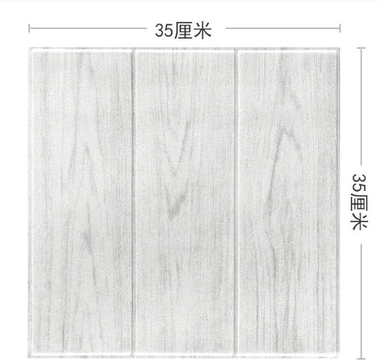 (38cmX35cm) 1 PIECE Self-Adhesive 3D Foam Wall Sticker – Waterproof Peel and Stick Brick Wallpaper – Faux Brick Wall Panels for Interior Home Decoration