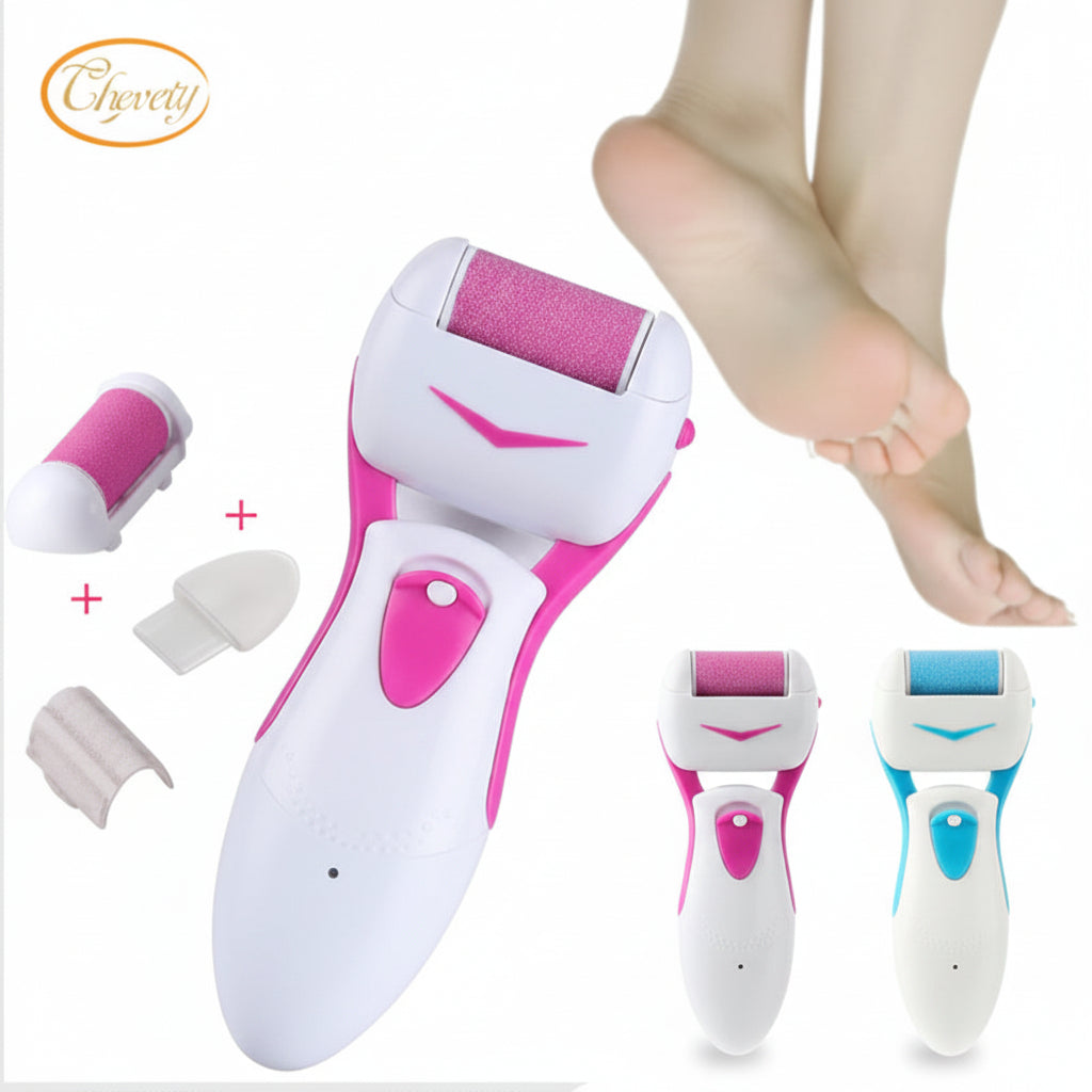 Gemei GM-3065 Electric Foot Callus Remover – 10W Pedicure Foot File for Removing Dead Skin, Cracked Heels & Calluses
