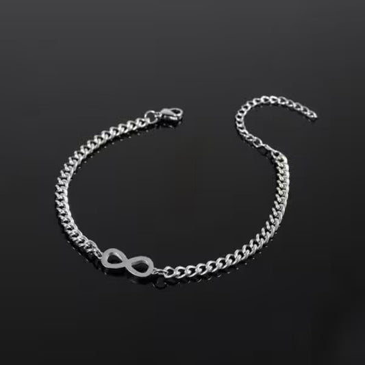 Infinity Stainless Steel Women Bracelet (EGBT385)