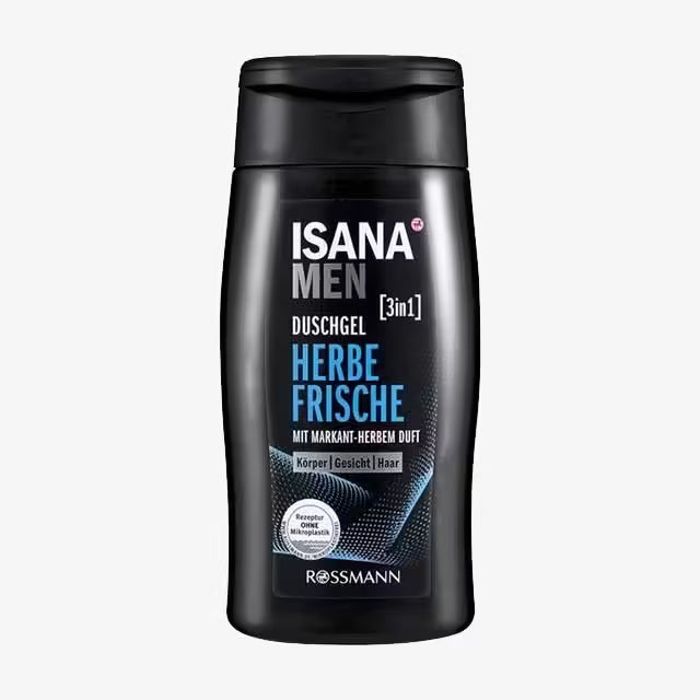 ISANA MEN 3in1 fresh shower gel 300 ml