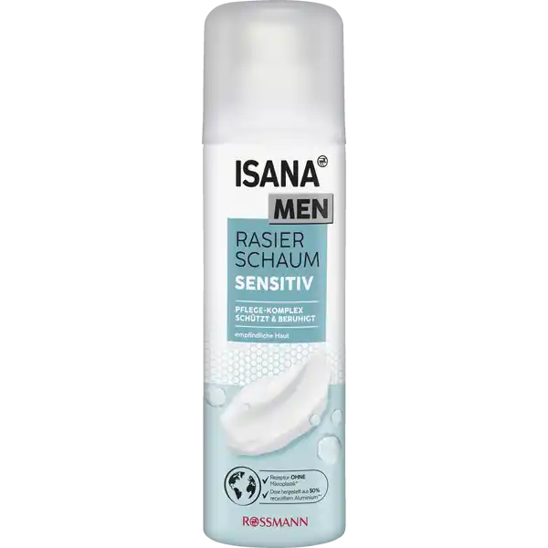 ISANA MEN Sensitive shaving foam 300 ml