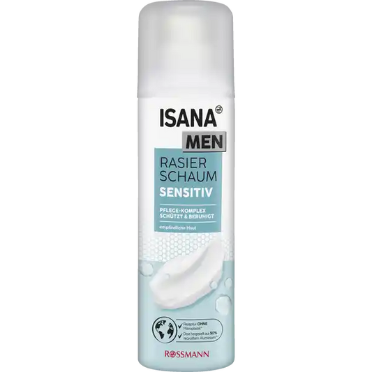 ISANA MEN Sensitive shaving foam 300 ml