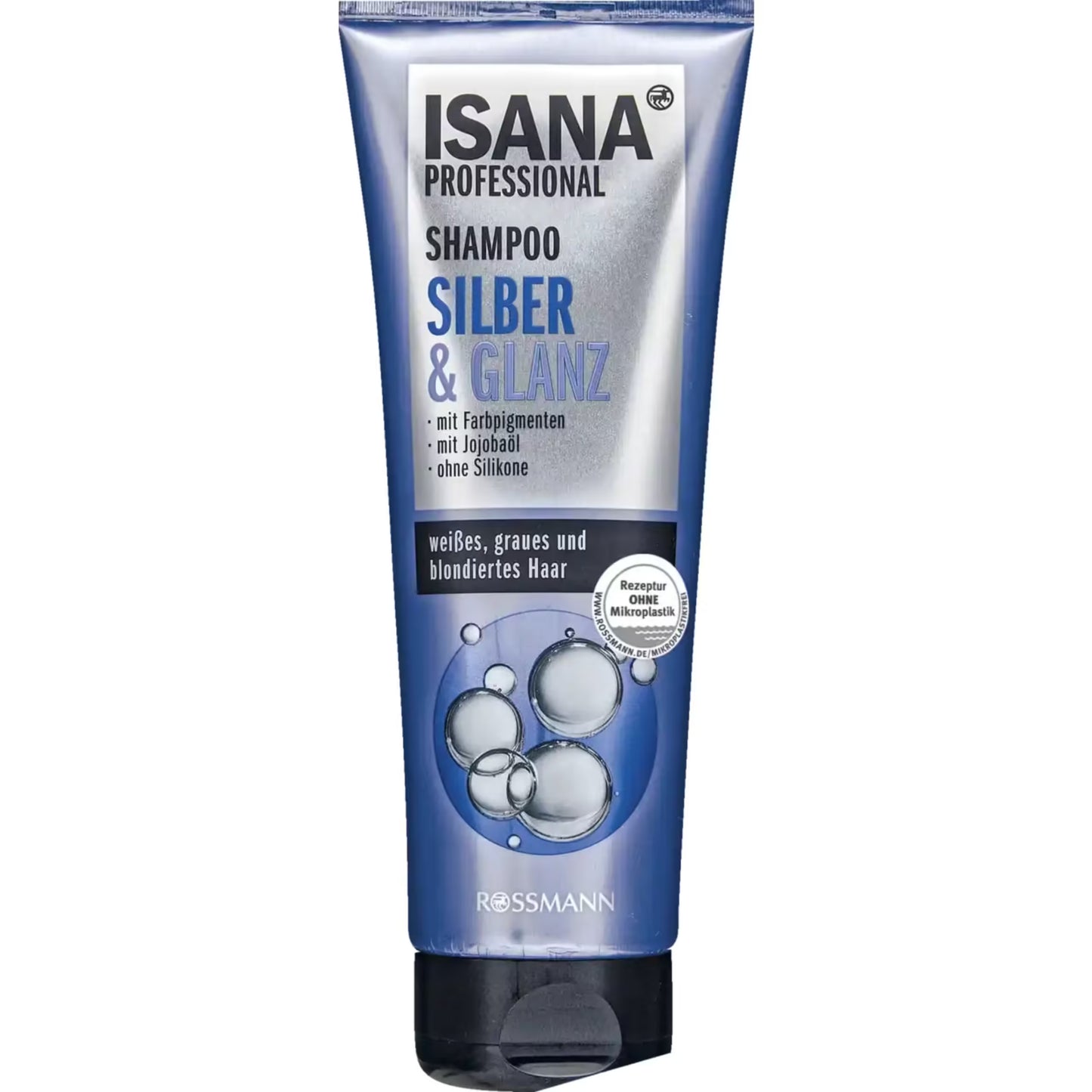 ISANA Professional Silver & Shine shampoo for gray hair