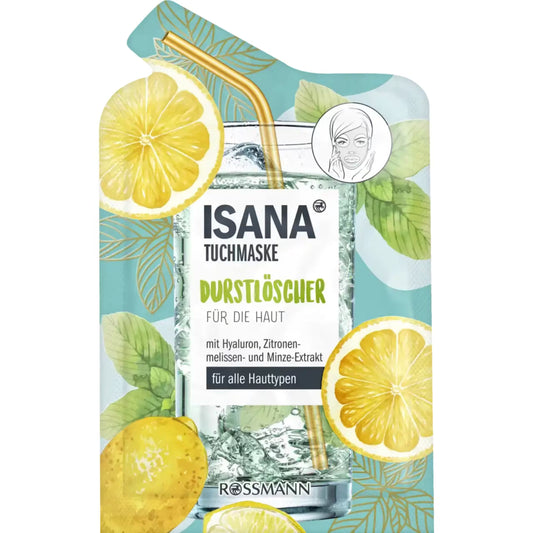 قناع ISANA الورقي لإرواء عطش البشرة