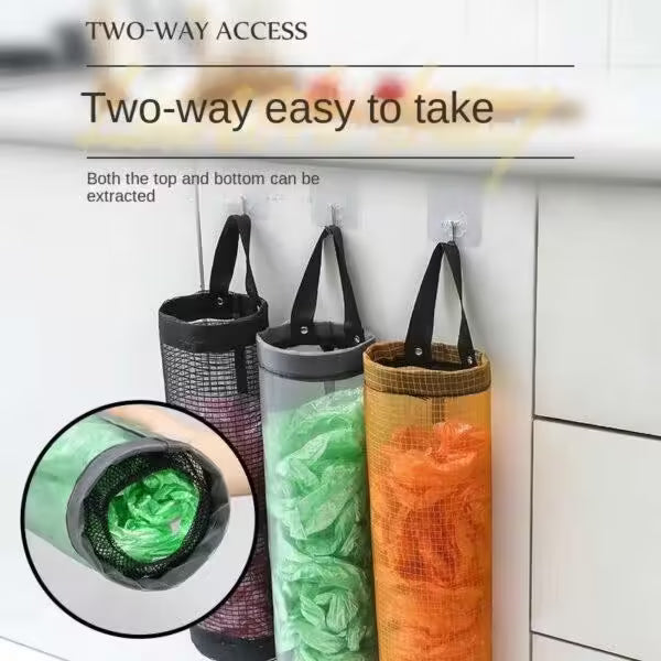 حقيبة تخزين أكياس القمامة المثبتة في جميع أنحاء المطبخ
