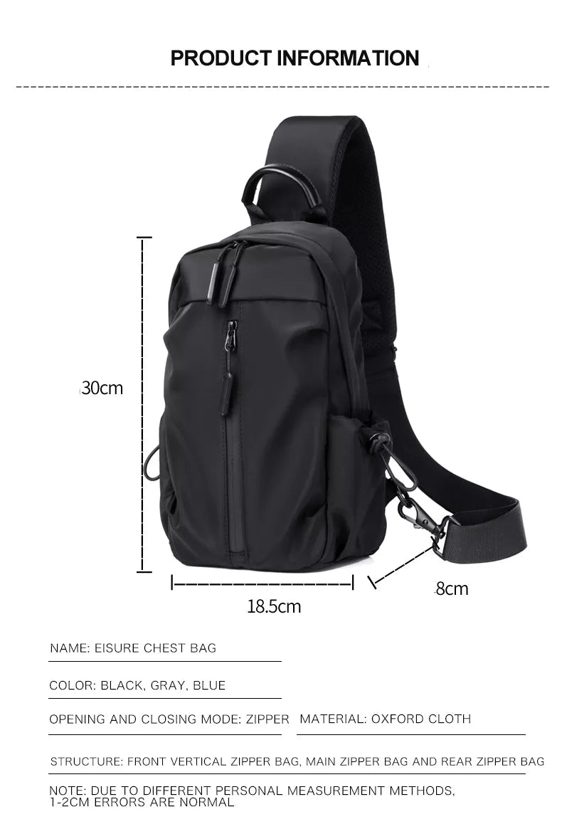 large capacity chest bag gallery img 17