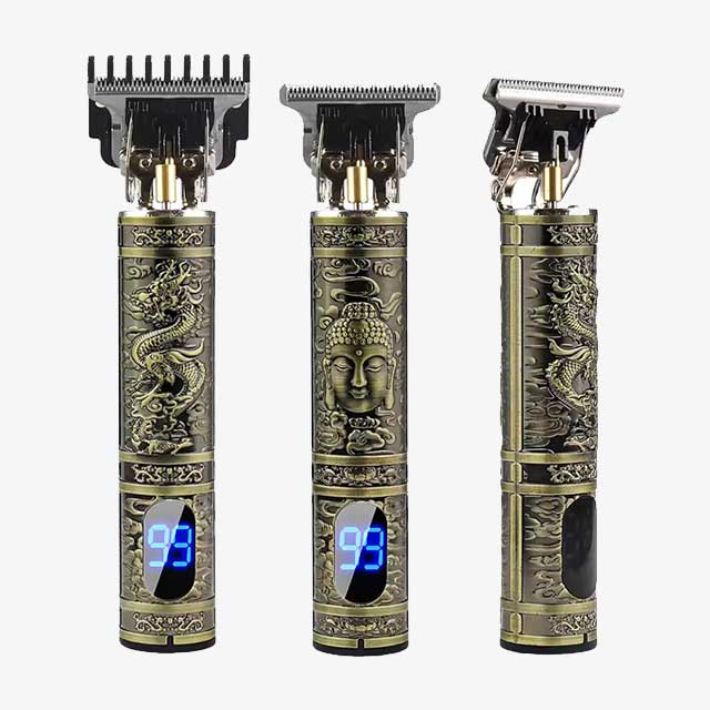 LCD Display T9 Electric Hair Clipper – 0mm Shaver & Hair Trimmer for Men, Travel Barber Razor Shaving Machine, Home Appliances