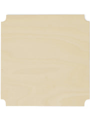 Pillar Large Storage Box Lid – Beech Veneer MDF Replacement Lid, 44 × 35 cm