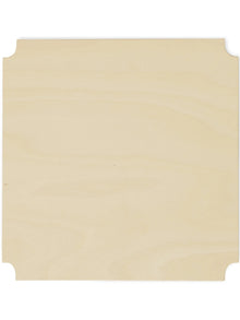 Pillar Large Storage Box Lid – Beech Veneer MDF Replacement Lid, 44 × 35 cm