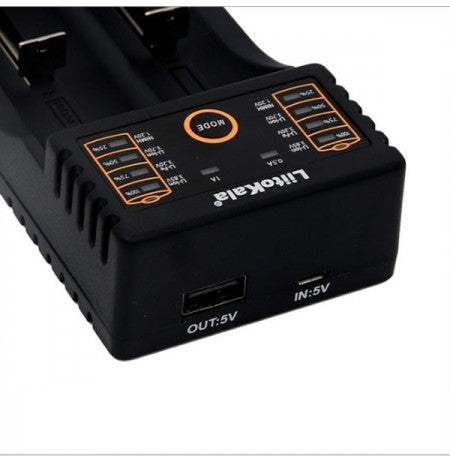 LiitoKala Lii-202 Chargeur de batterie universel intelligent