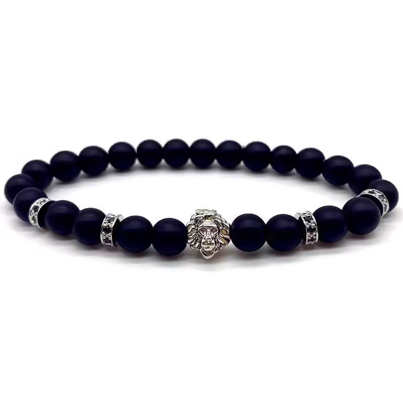 Lion Head Beads Bracelet (EGBT003)