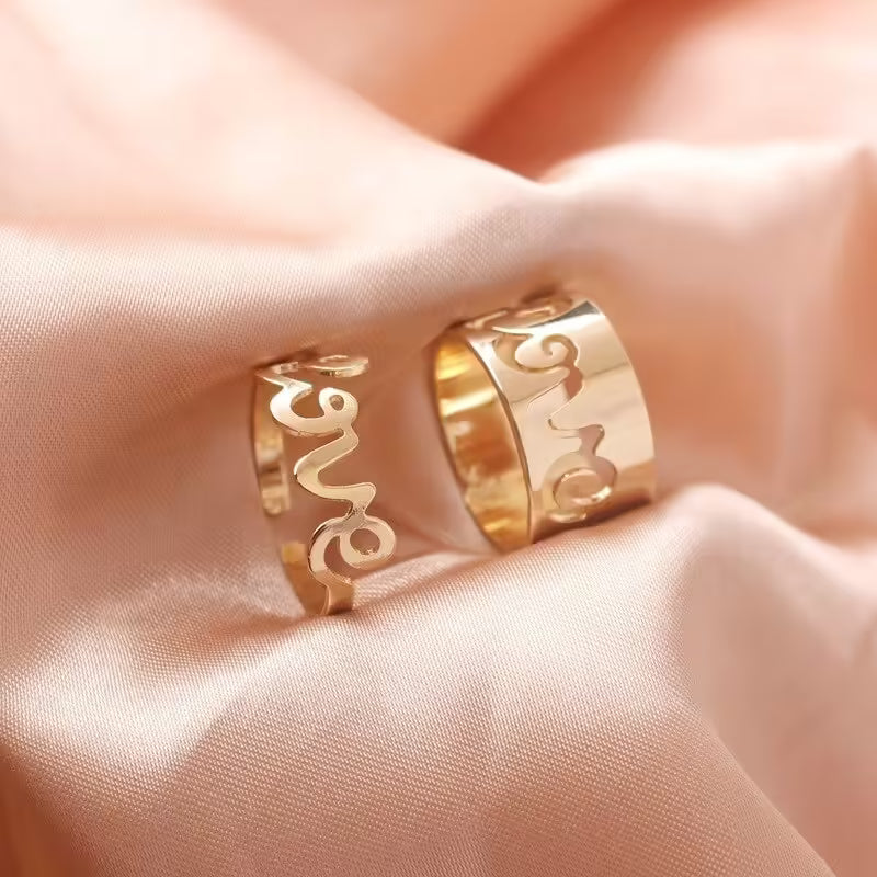 Love Adjustable Women Ring (EGR003)