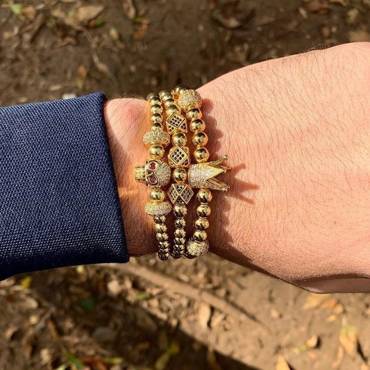 luxury 3 pcs bracelet size adjustable set egbt383 featured img